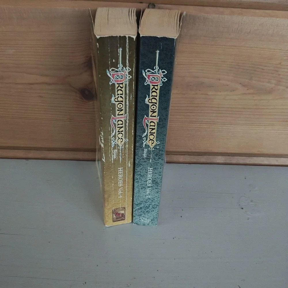 Dragon Lance H.E.R.O.E.S Heroes Sage Volumes 1 & 2 Stormblade The Legend of Huma
